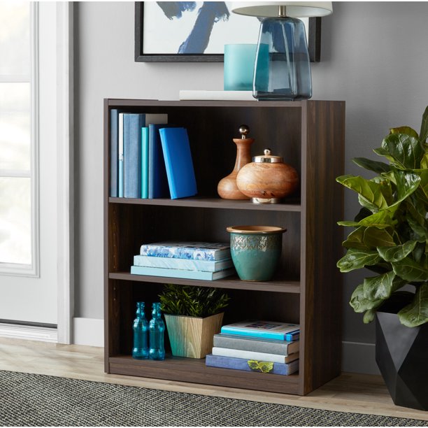 Ivar - Living Room Shelves Wood Storage Shelves Three Tier Shelf
