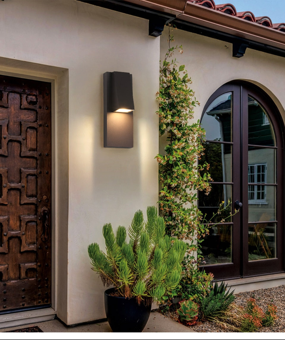 IIS Waterproof Outdoor LED Wall Lighting Retro Vintage