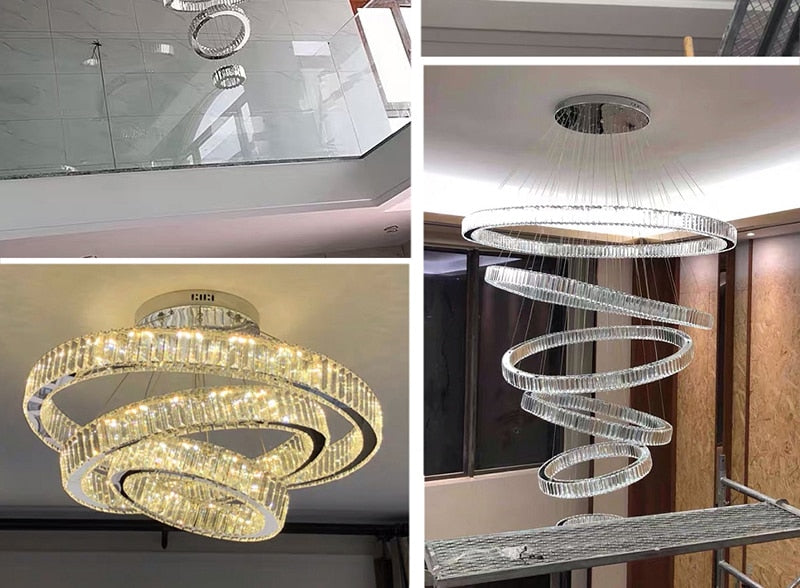 Ylk Ring LED Chandelier Fixture