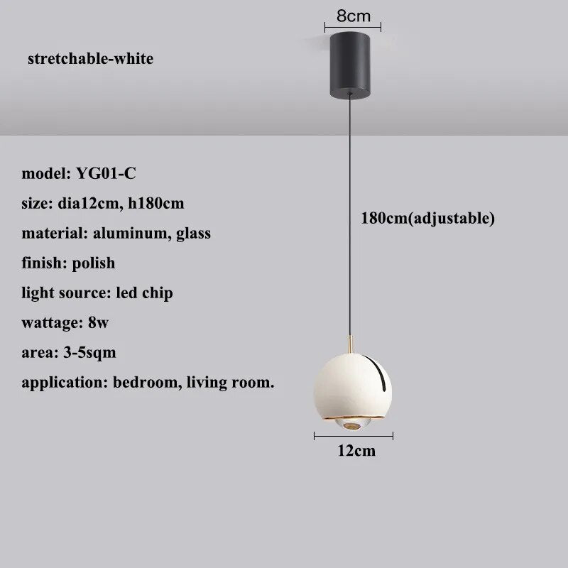 Tirila Modern Adjustable Angle Led Pendant Light