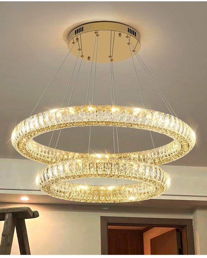 Ring Design LED Chandelier