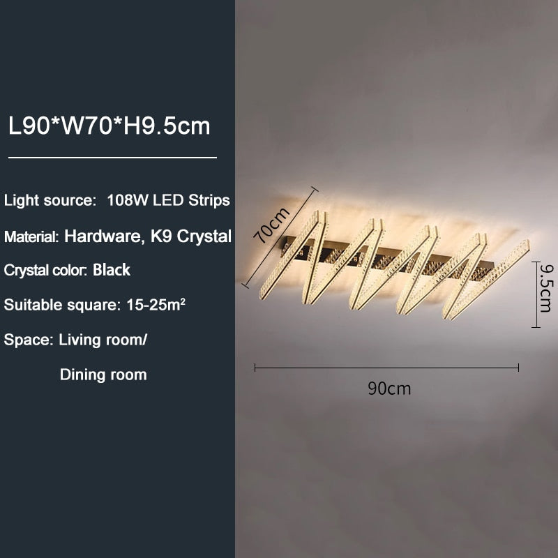 Ylk Vvmm Crystal LED Chandelier
