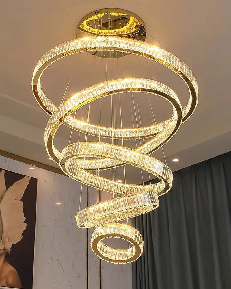 Ylk Ring LED Chandelier Fixture