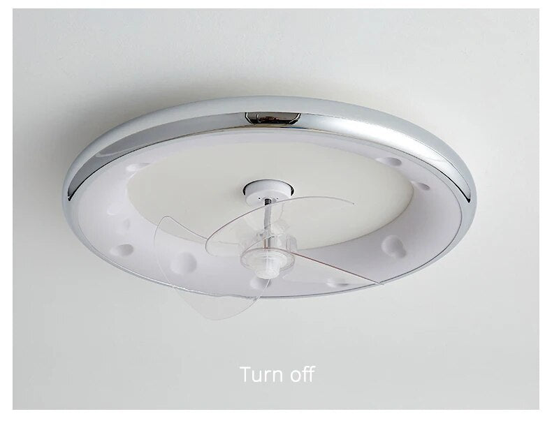 Qiyi Karamin Modern LED Ceiling Fan Controller