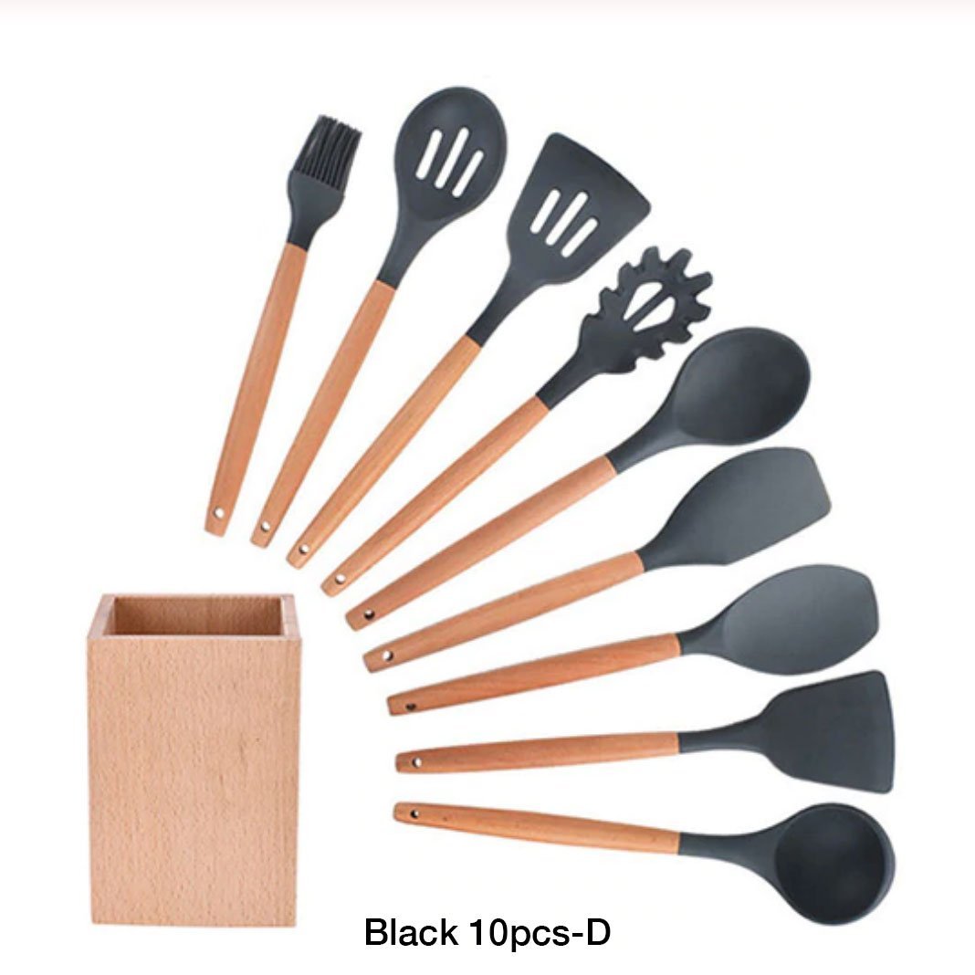 Silicon Utensil Sets - Nordic Side - 