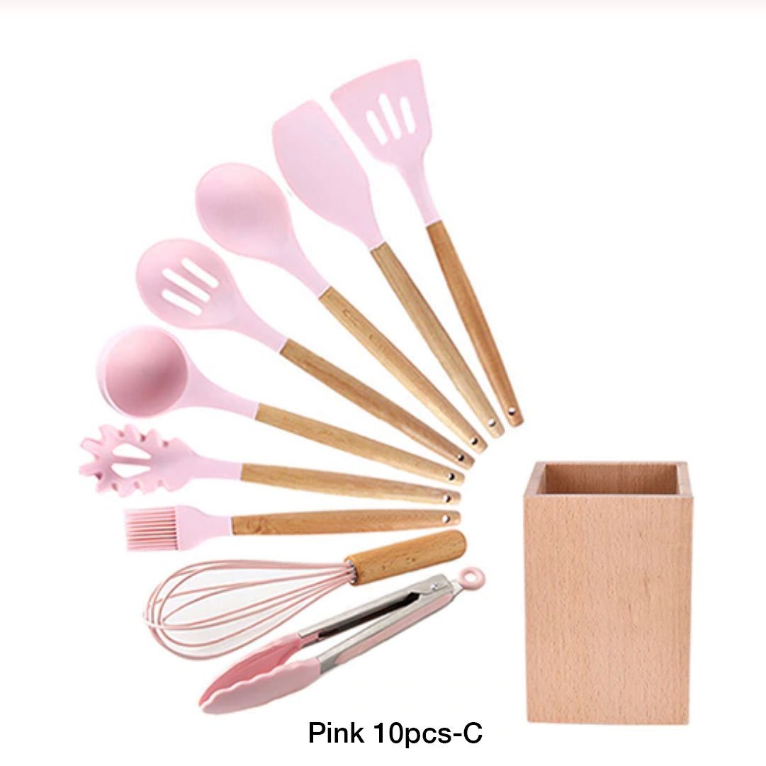 Silicon Utensil Sets - Nordic Side - 