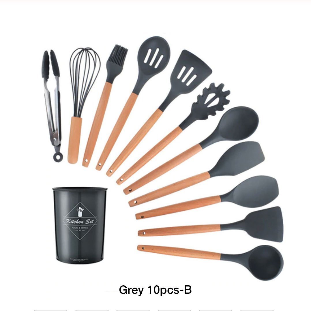 Silicon Utensil Sets - Nordic Side - 