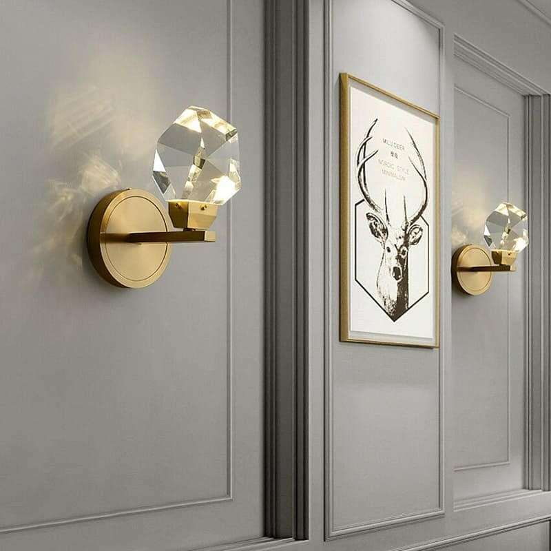 Silke - Nordic Copper Wall Lamp