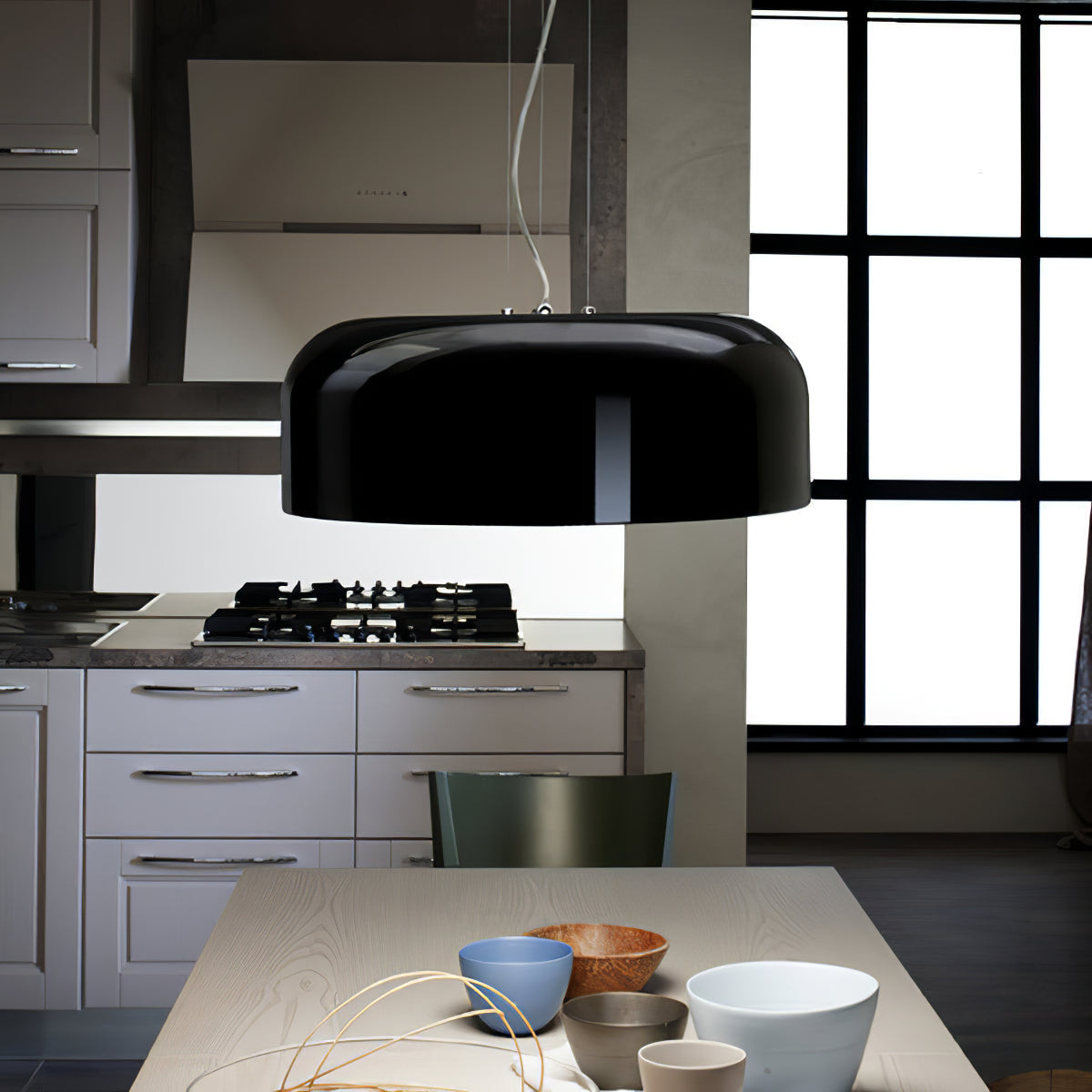 Potlid Pendant Lamp Fixture