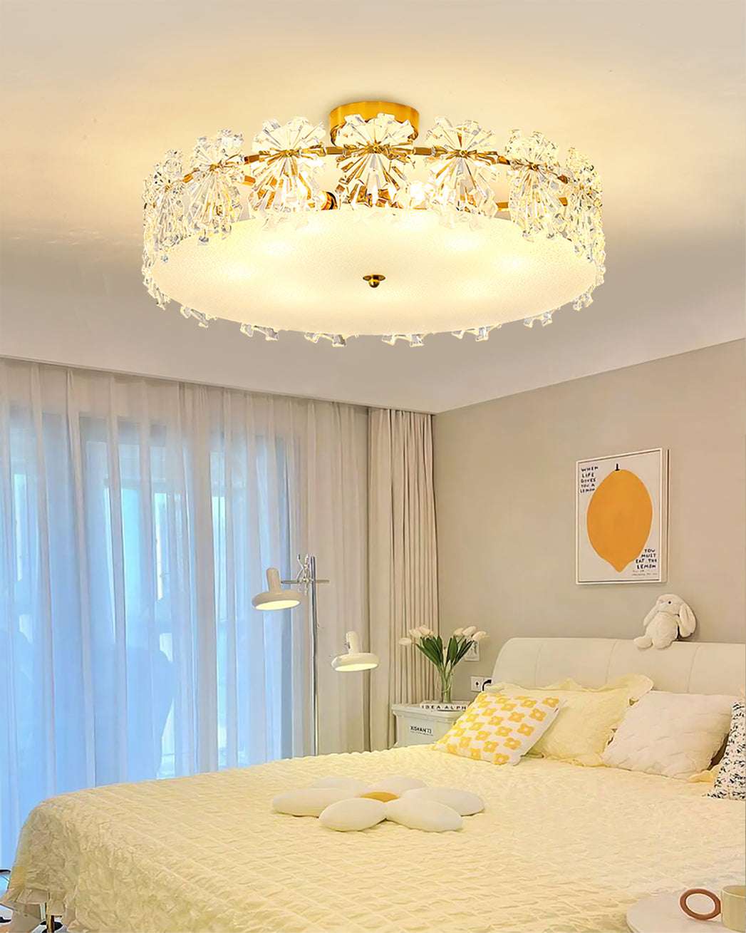 Snowflake Ceiling Lamp