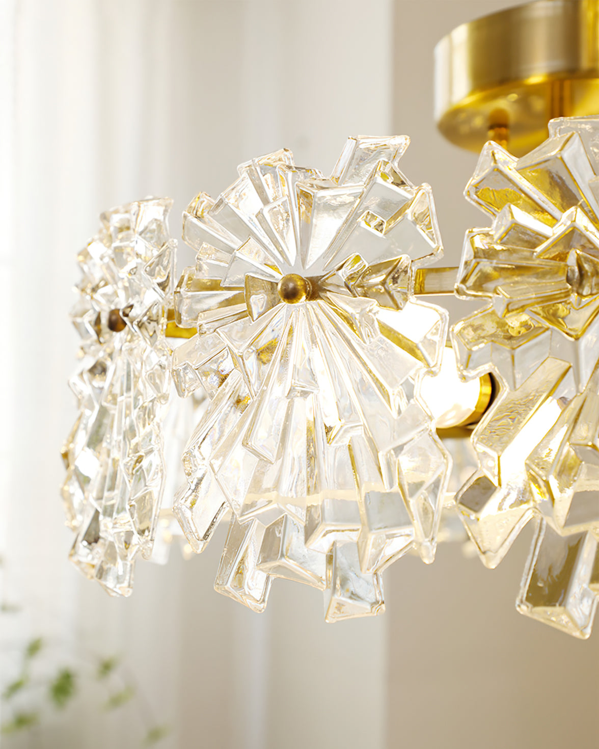 Snowflake Ceiling Lamp