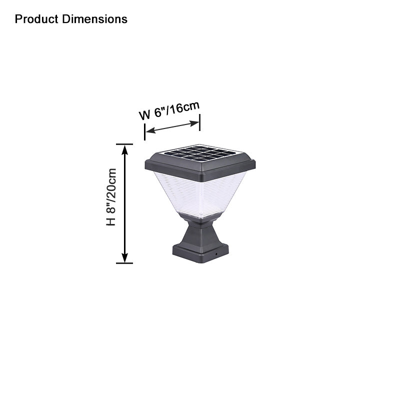 WOMO Solar Pillar Light-WM9106
