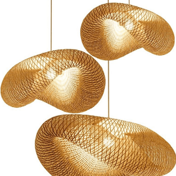 Soul - Vintage Natural Bamboo Chandelier