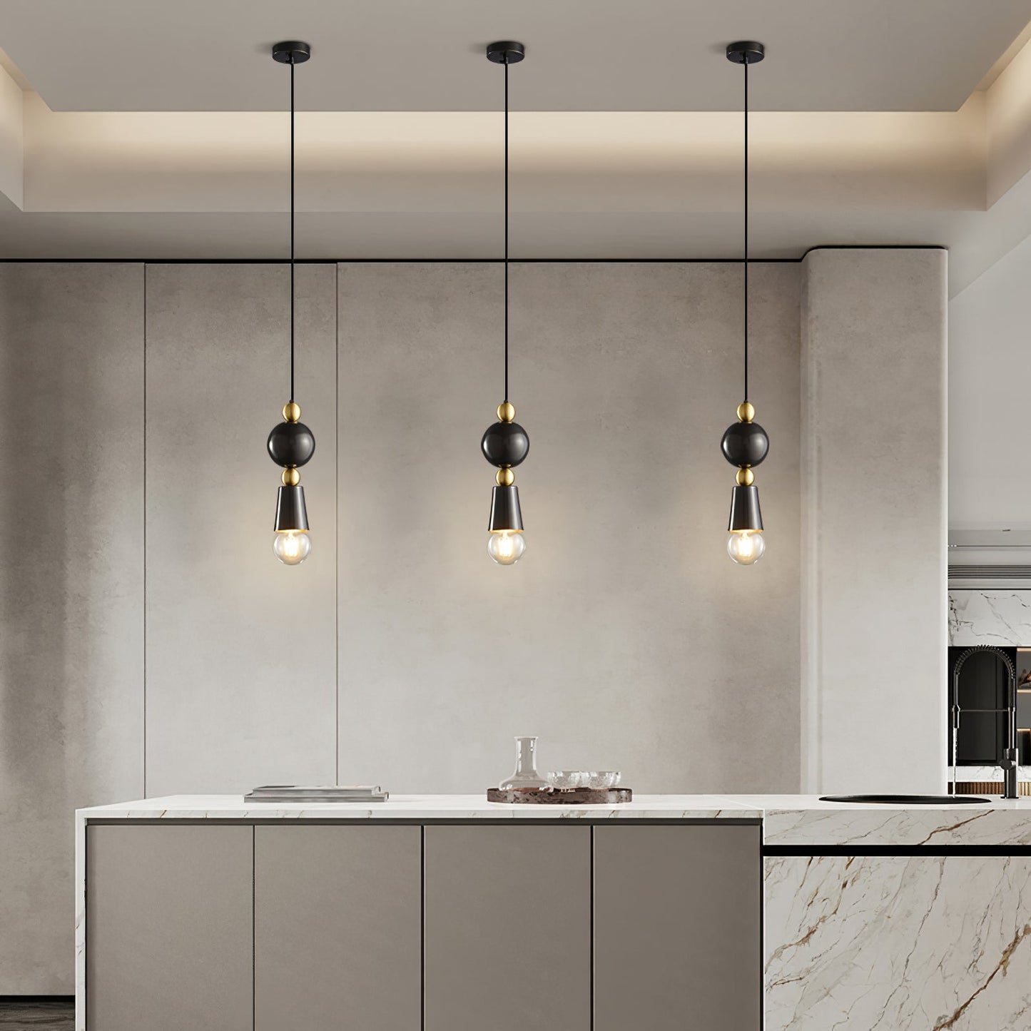 Spindle Pendant Lamp