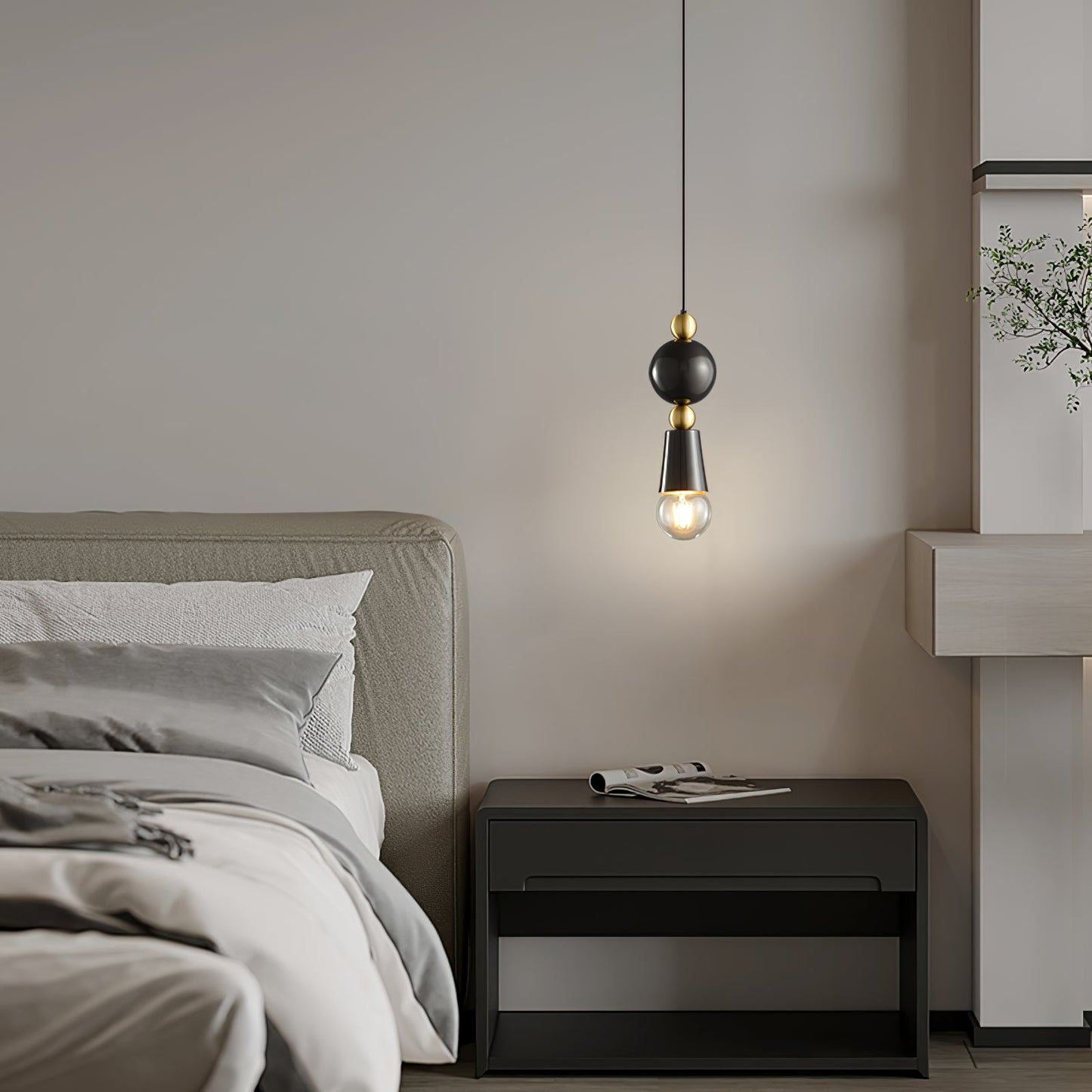 Spindle Pendant Lamp