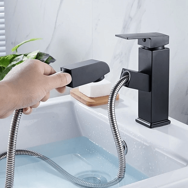 Square Crane Hose Extend Faucet