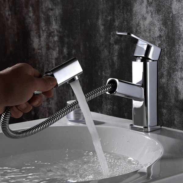 Square Crane Hose Extend Faucet
