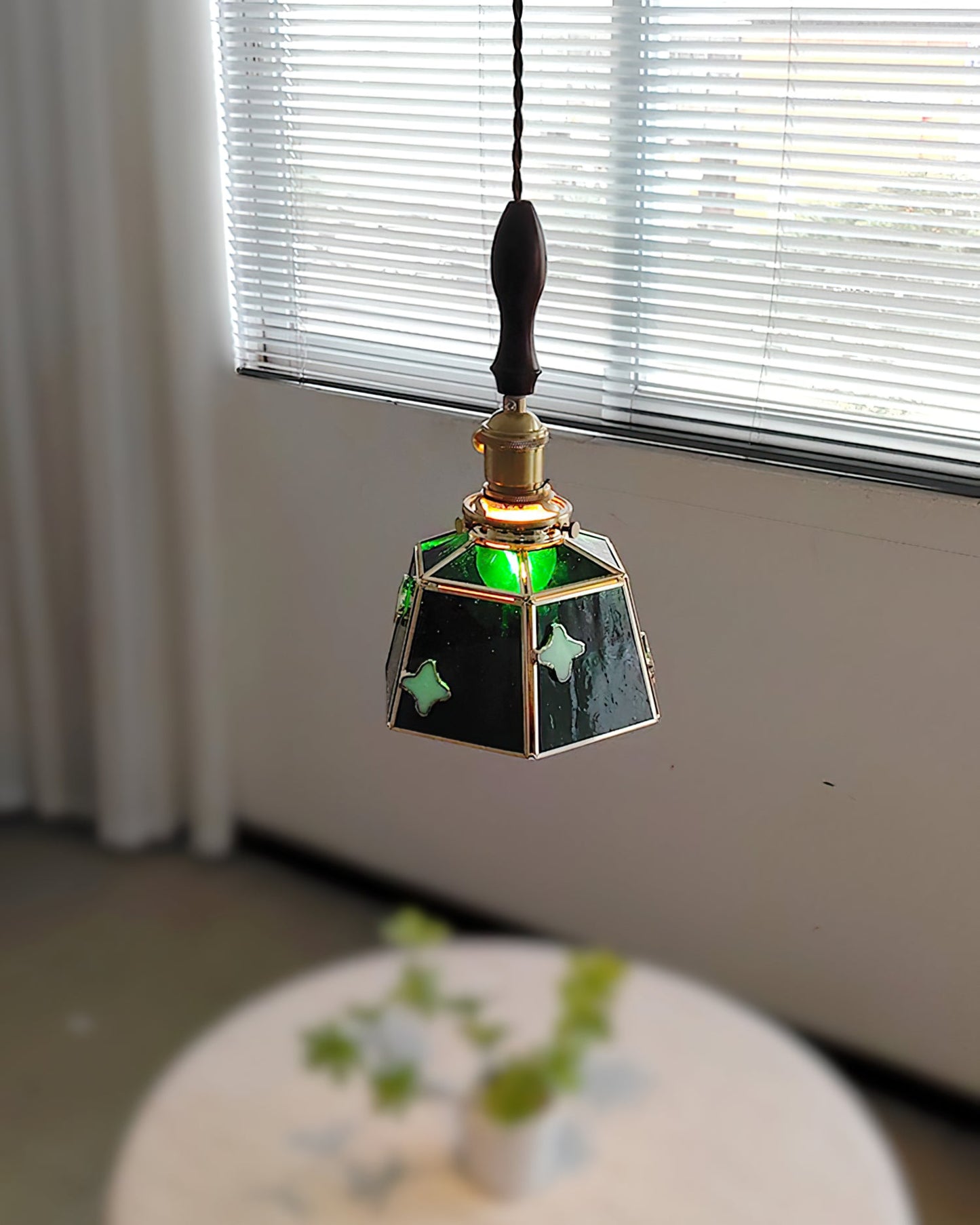 Stained Glass Pendant Lamp