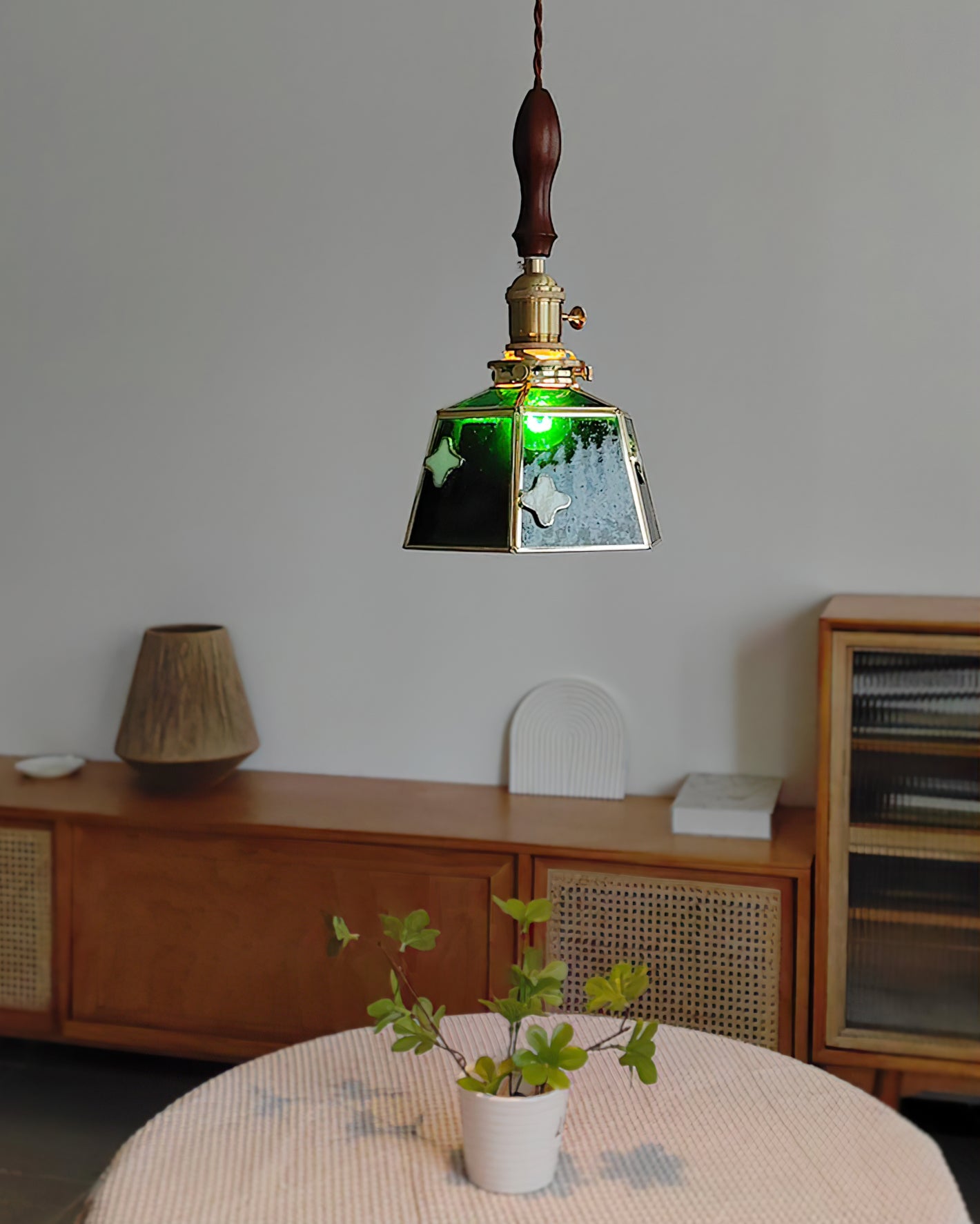 Stained Glass Pendant Lamp