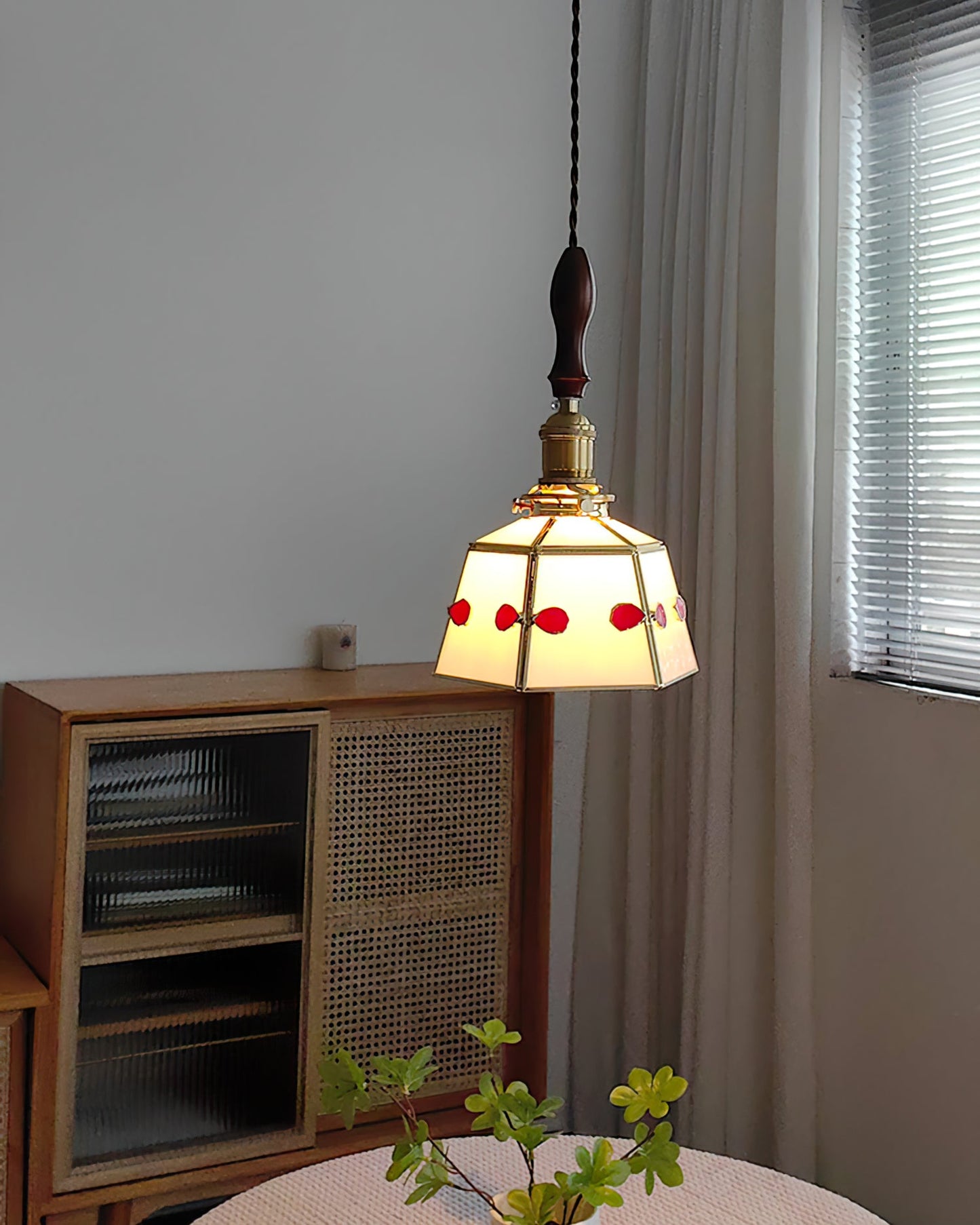 Stained Glass Pendant Lamp
