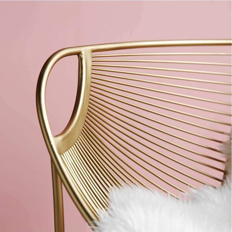 Feather Steel Chair - Nordic Side - stoolchairs
