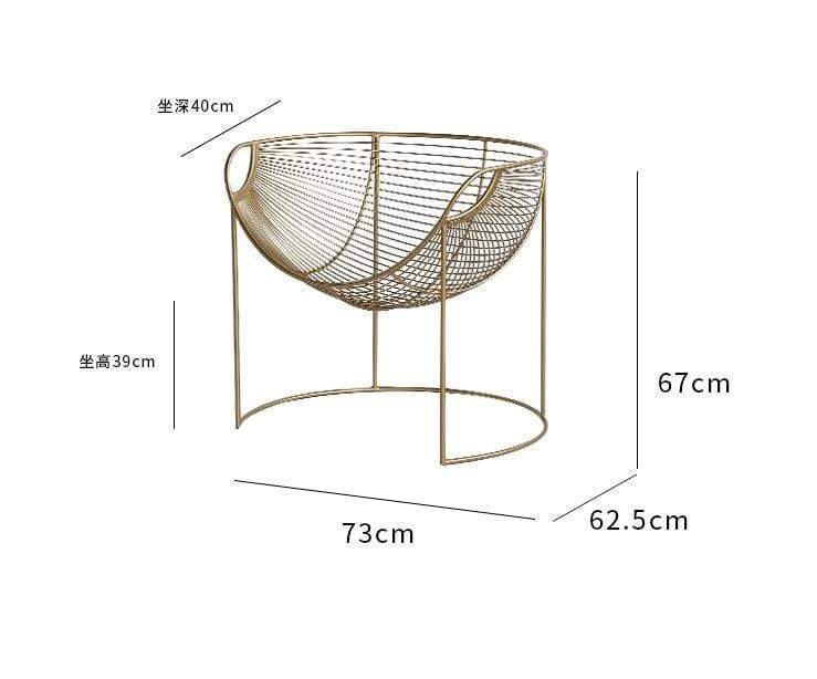 Feather Steel Chair - Nordic Side - stoolchairs
