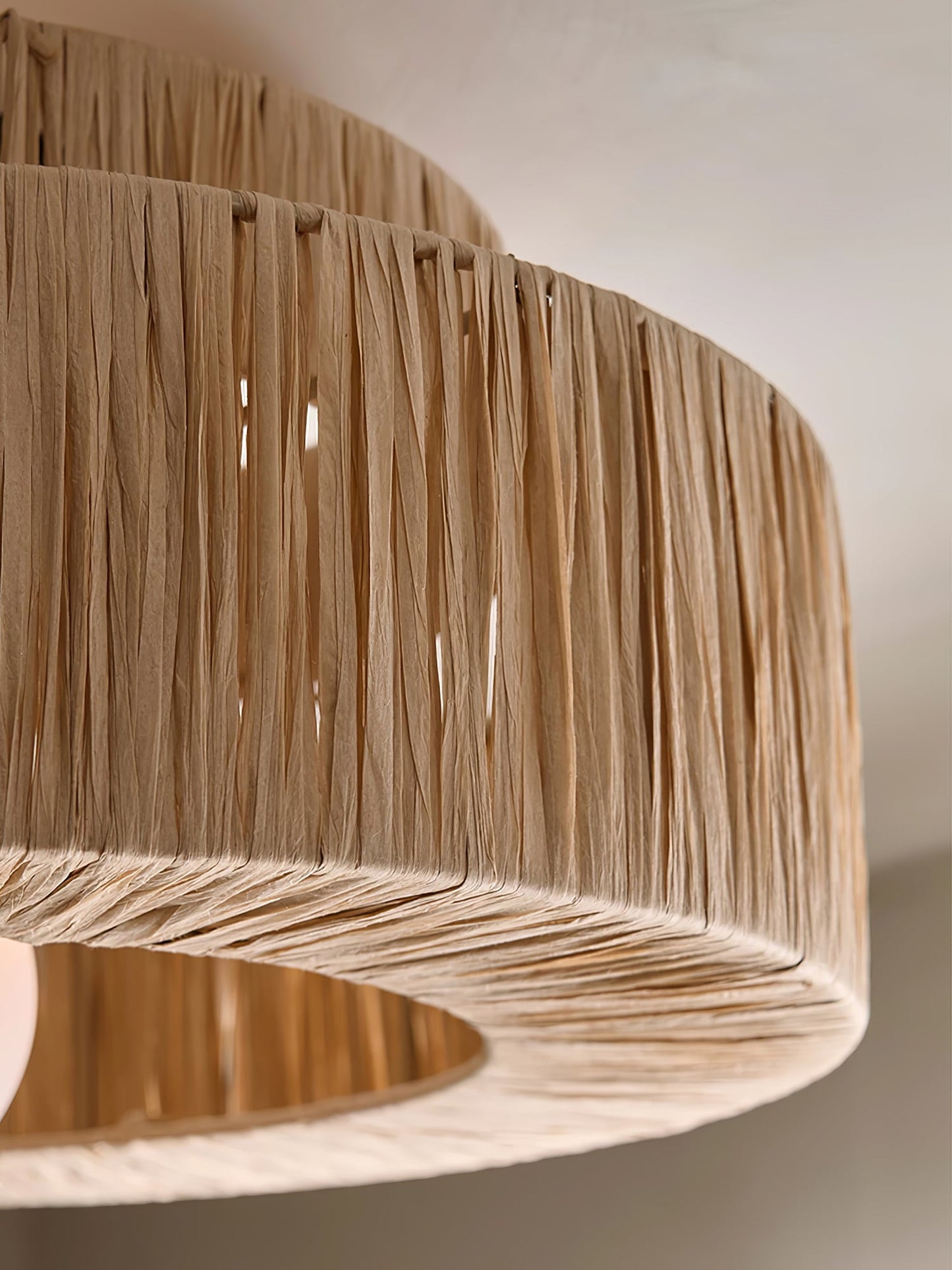 Straw Art Pendant Light