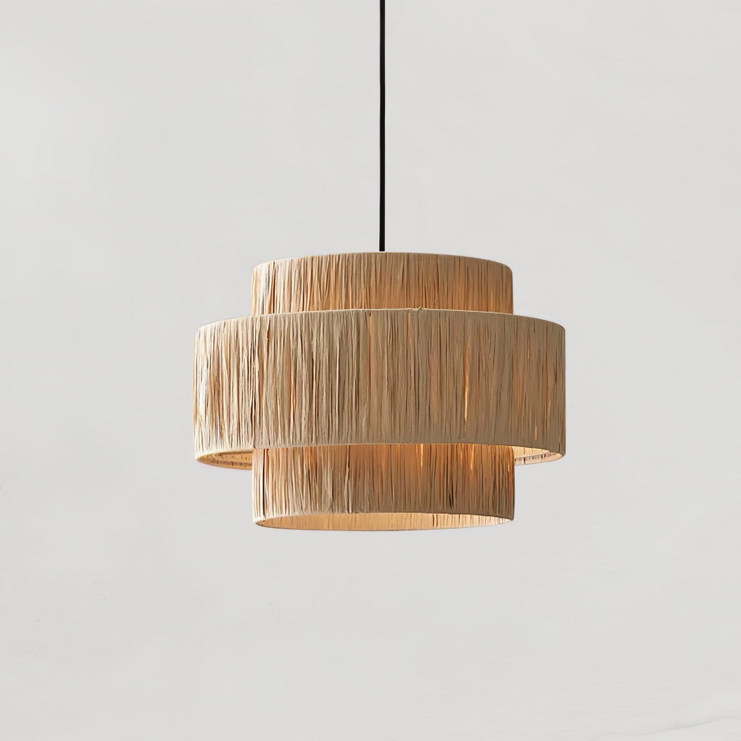 Straw Art Pendant Light