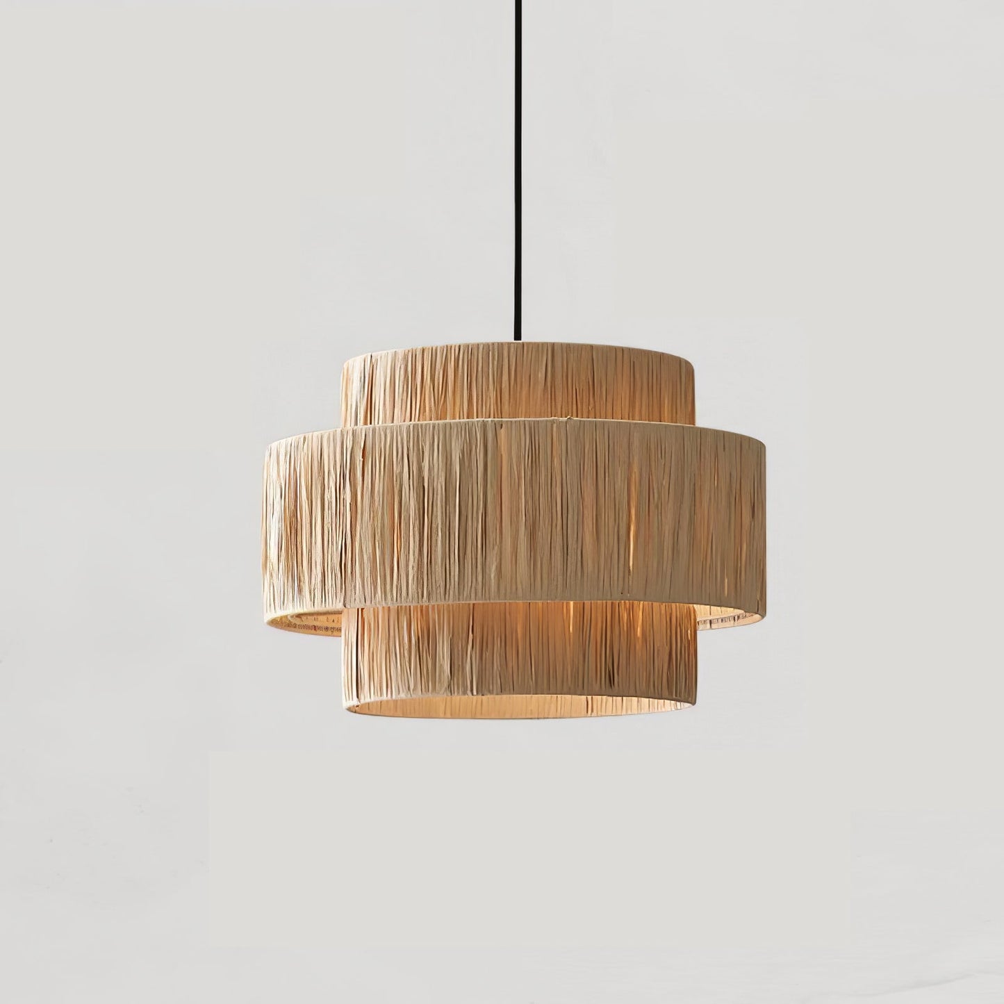 Straw Art Pendant Light