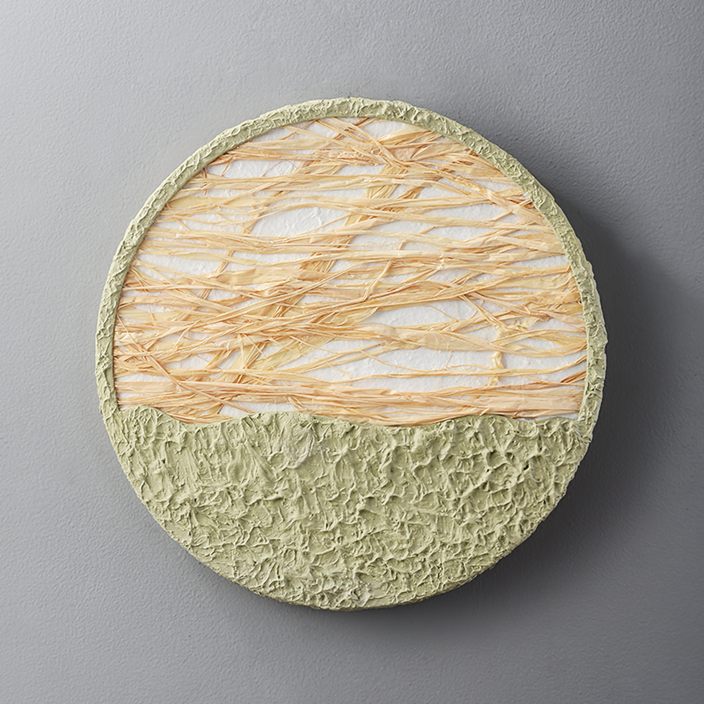 Straw Green Wall Lamp