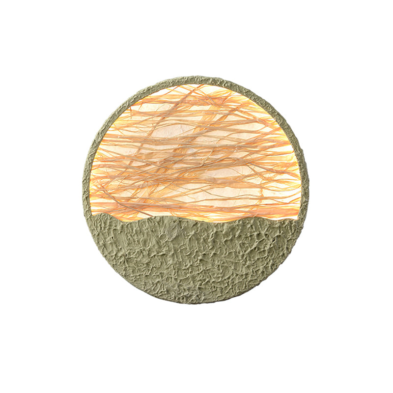 Straw Green Wall Lamp