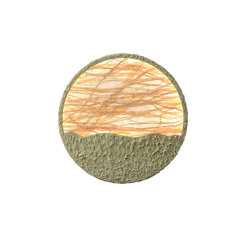 Straw Green Wall Lamp
