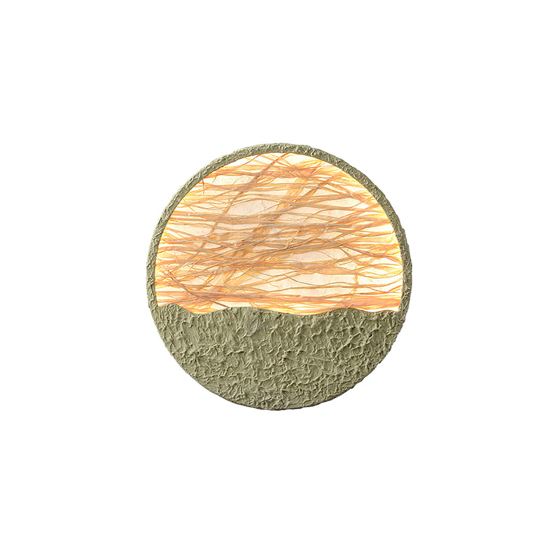 Straw Green Wall Lamp