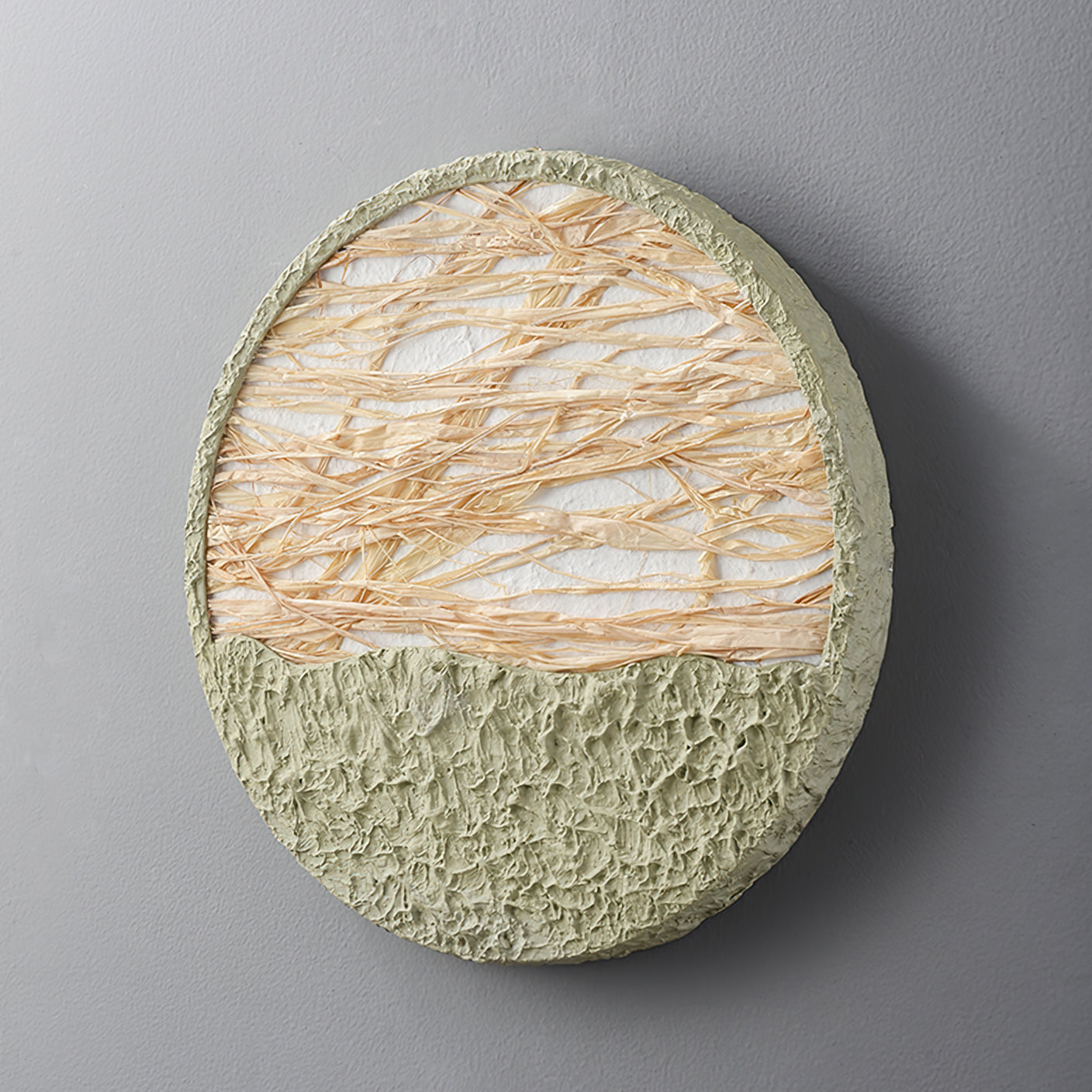 Straw Green Wall Lamp