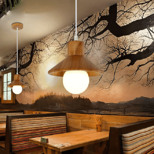 Sud - Wooden Pendant Lamp Nordic Design