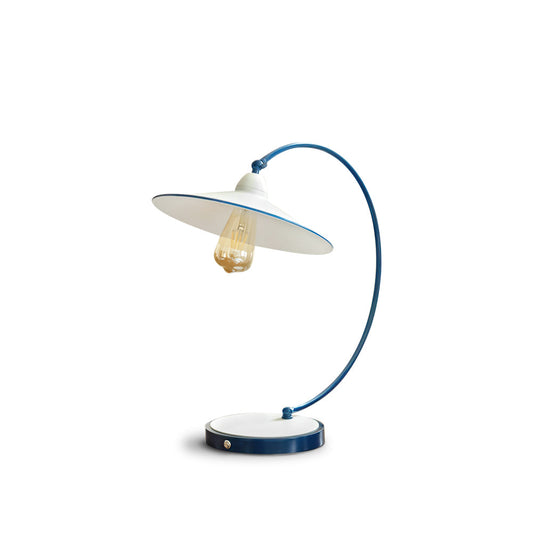 Swan Blue Table Lamp