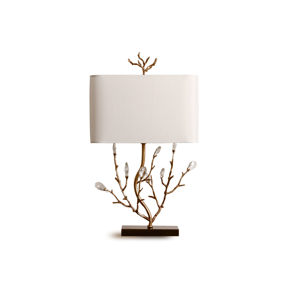 Sylvia Brass Table Lamp
