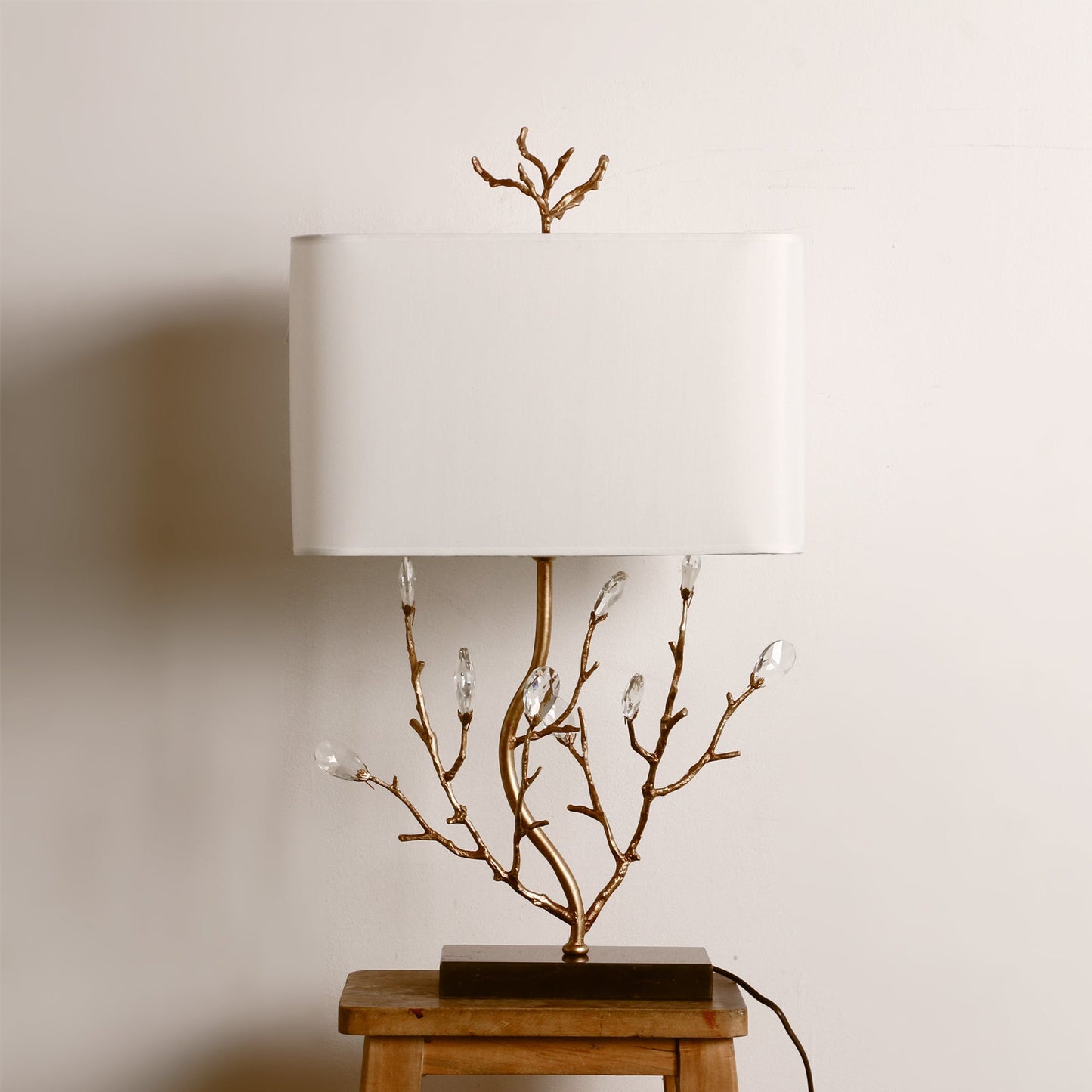 Sylvia Brass Table Lamp