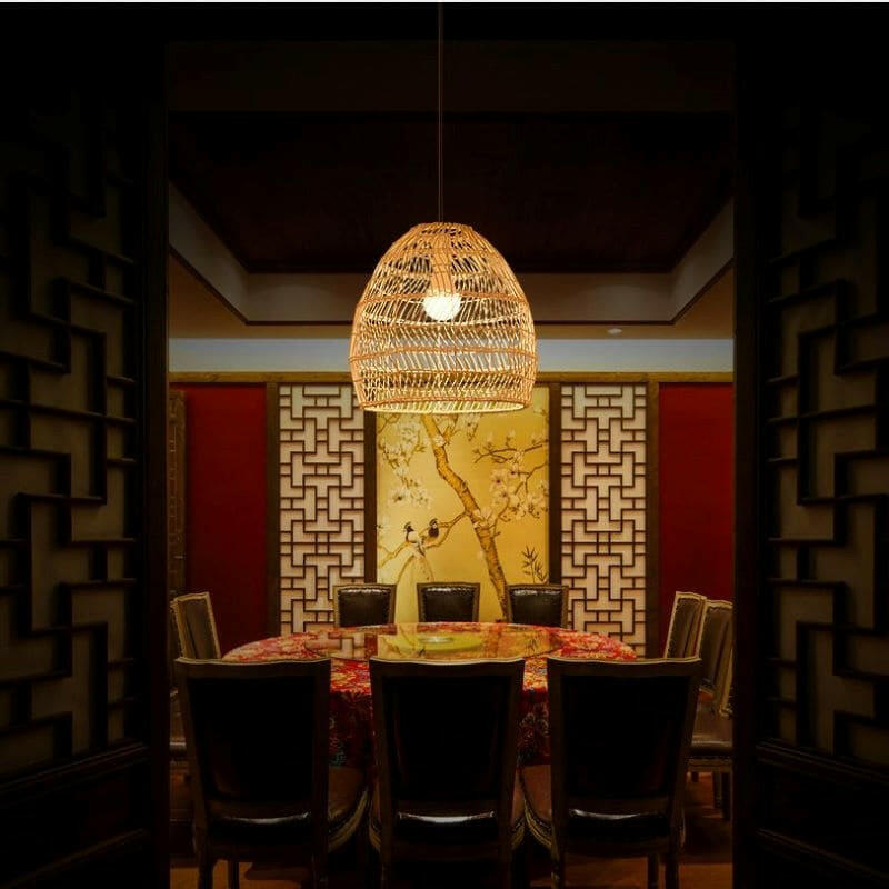 Tahiel - Vintage Handmade Wicker Candle Holder