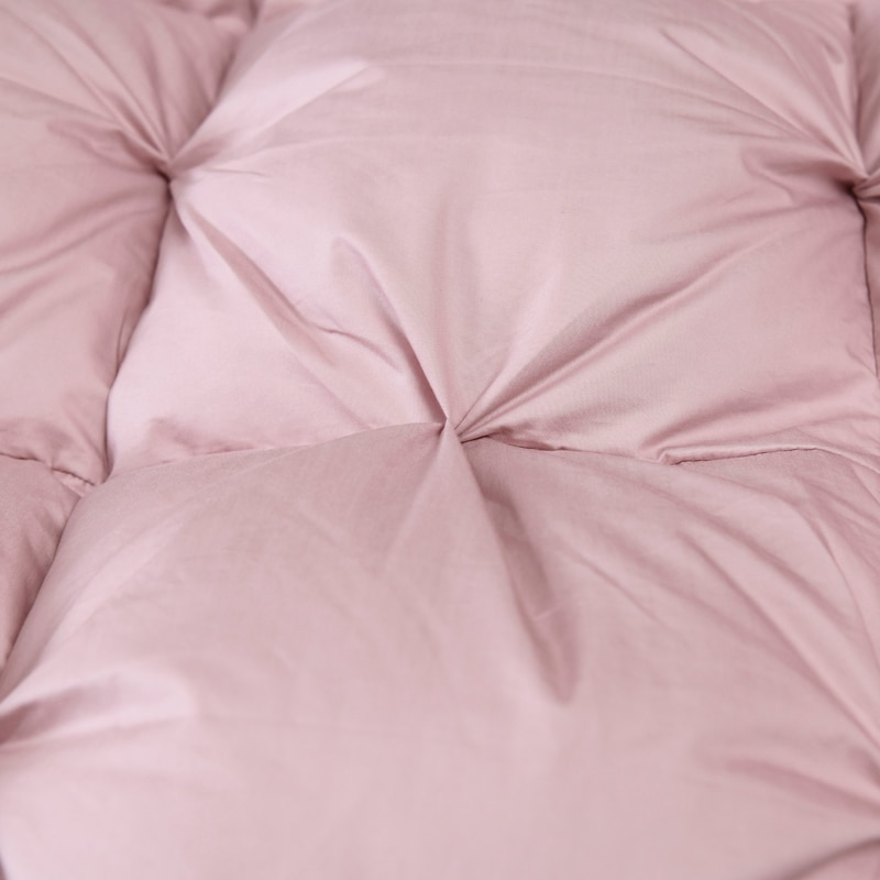 Tanya Lilac Pinch Quilted Goose Down Comforter