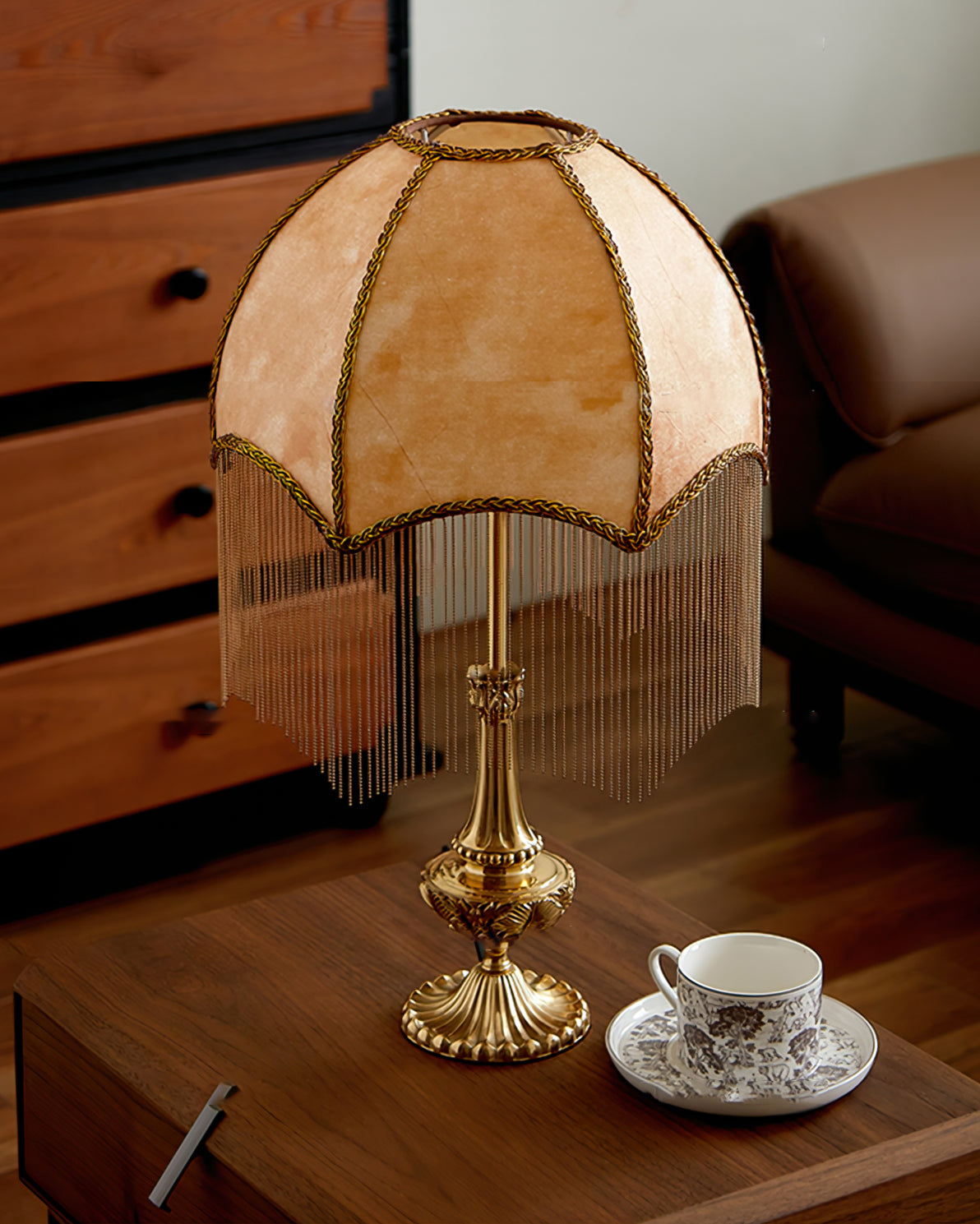 Tassel Bead Table Lamp