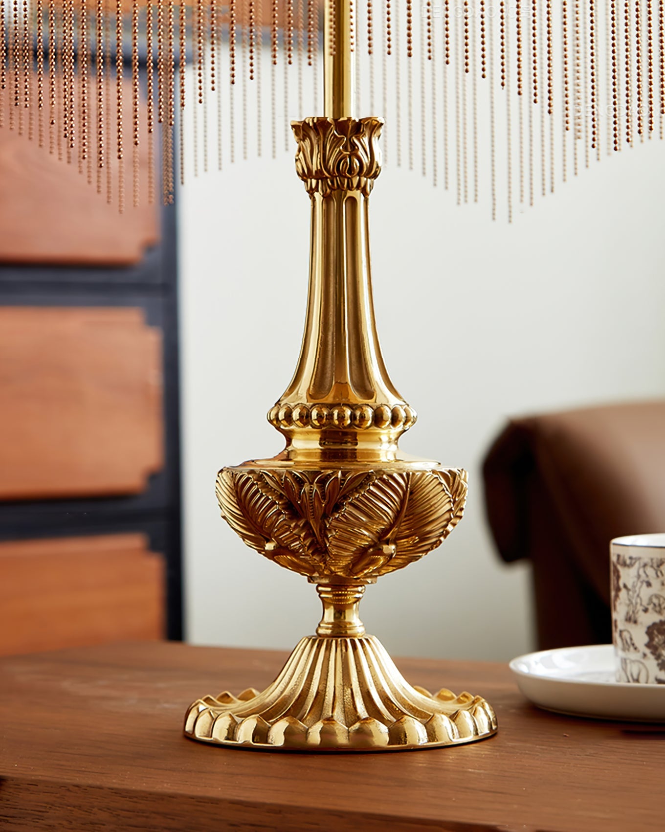 Tassel Bead Table Lamp