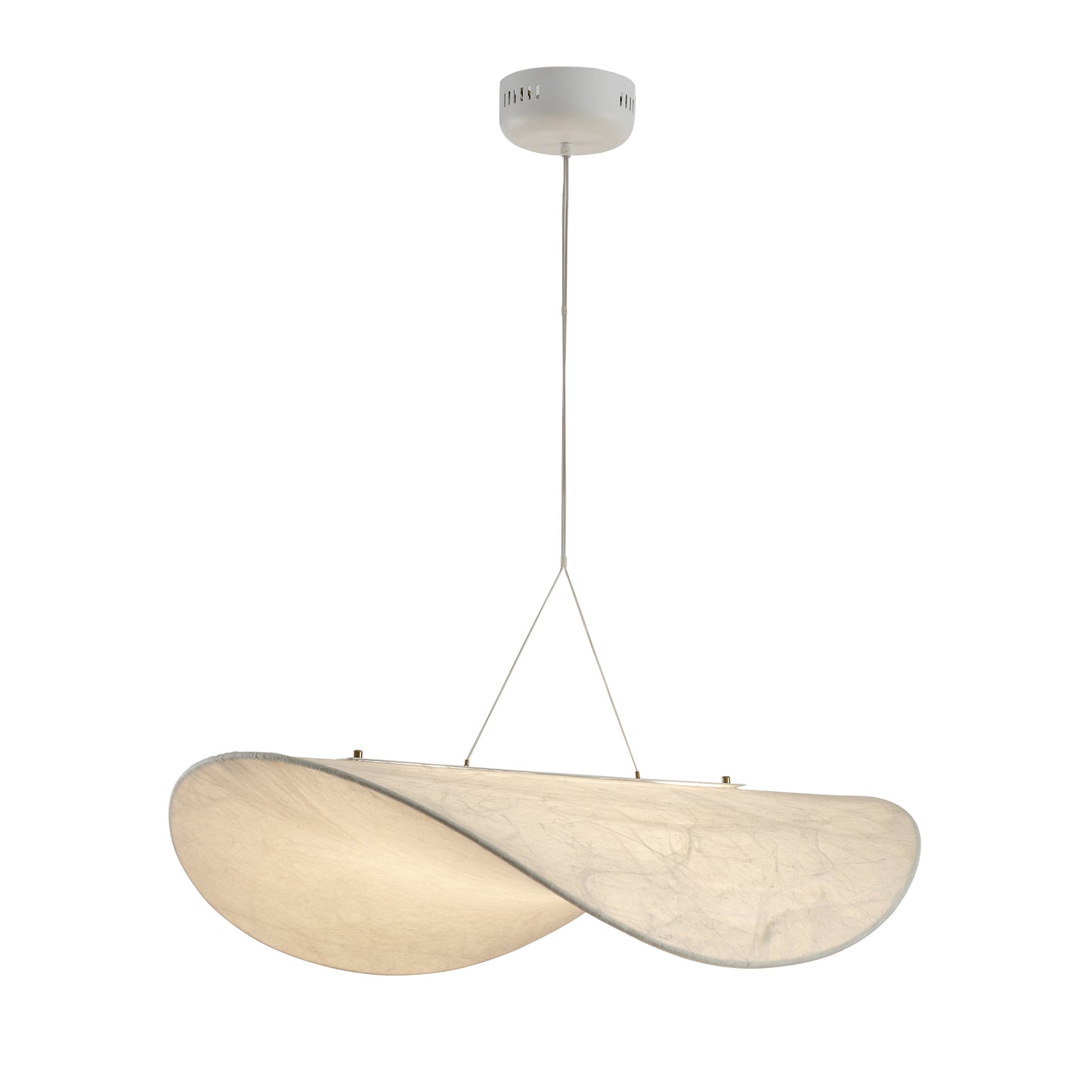 Tense Silk Pendant Light