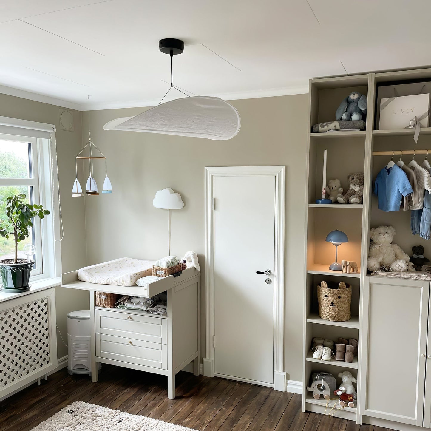 Tense Tyvek Pendant Lamp