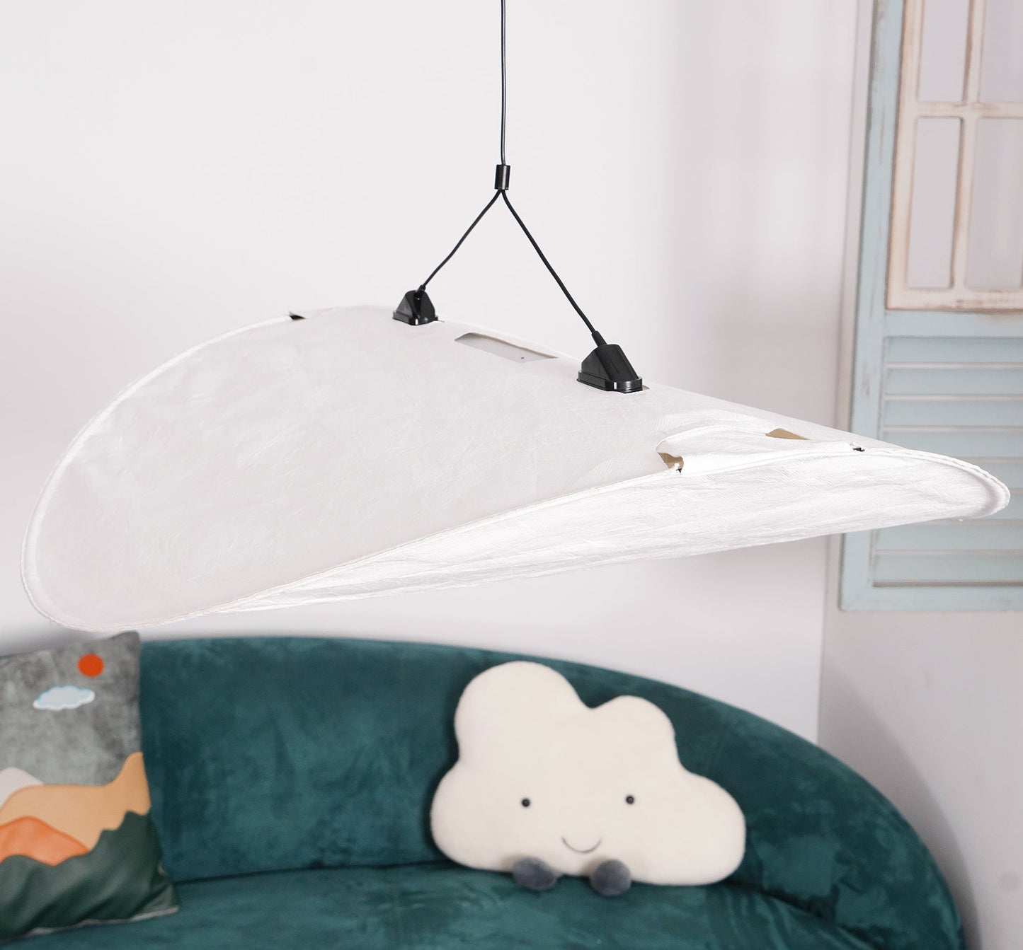 Tense Tyvek Pendant Lamp