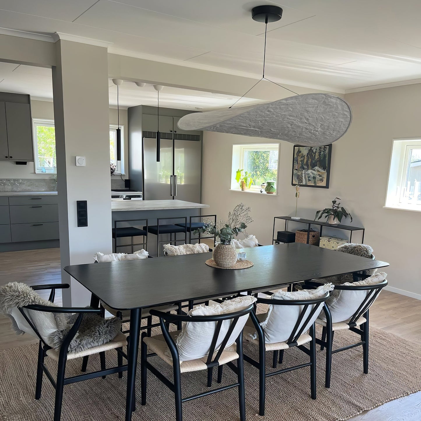 Tense Tyvek Pendant Lamp