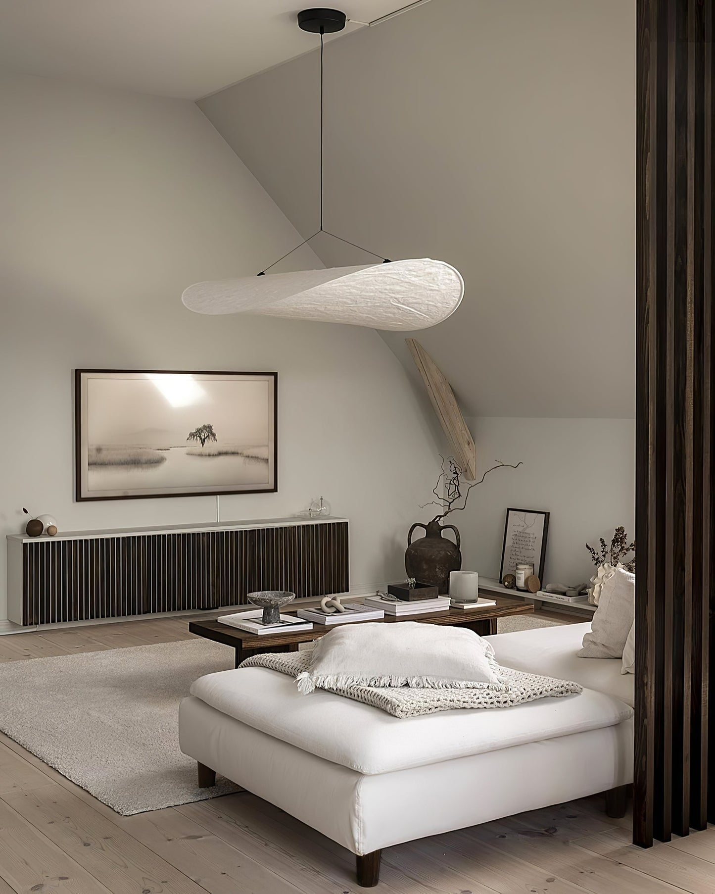 Tense Tyvek Pendant Lamp