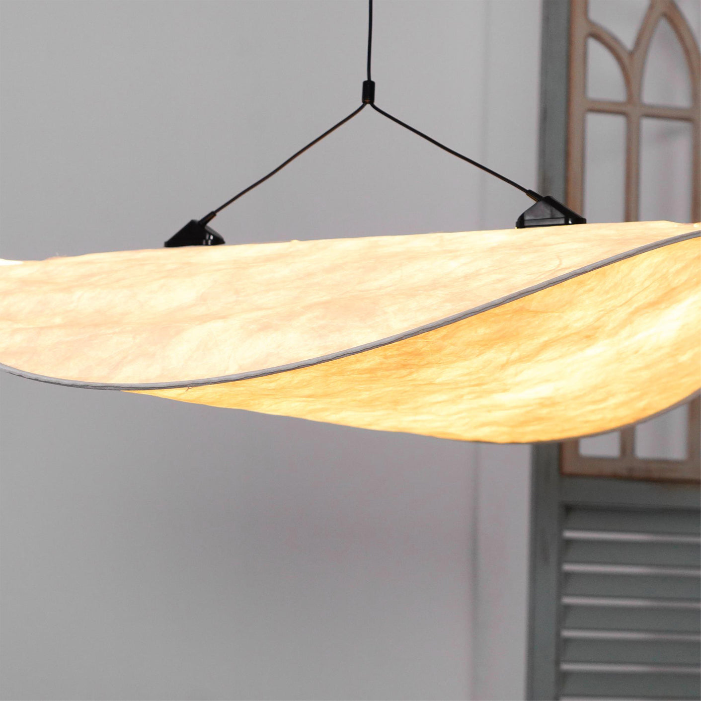 Tense Tyvek Pendant Lamp
