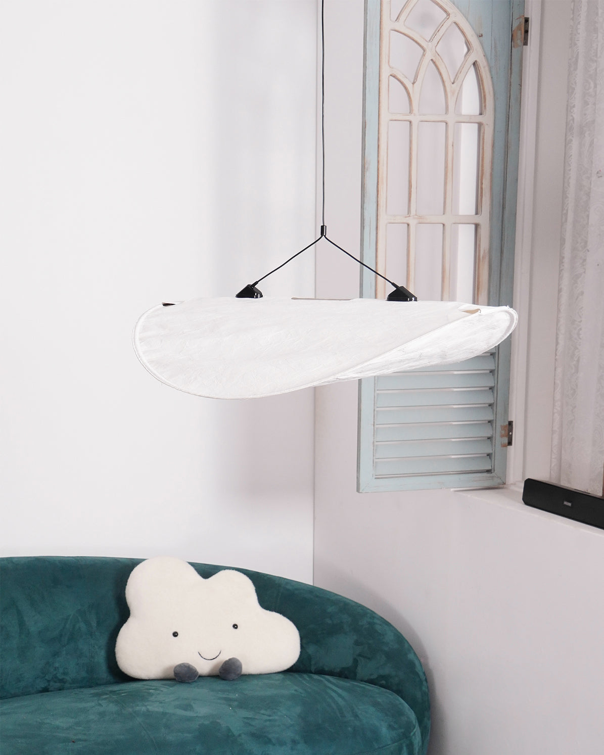 Tense Tyvek Pendant Lamp