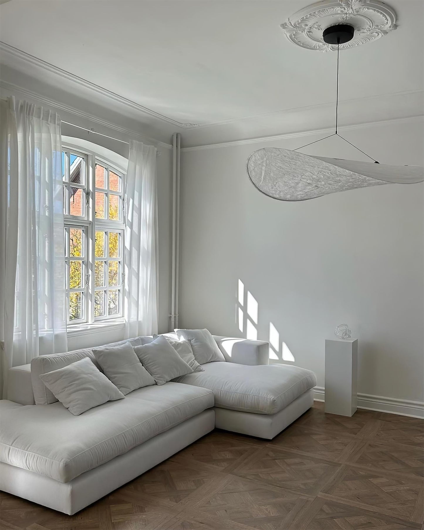 Tense Tyvek Pendant Lamp